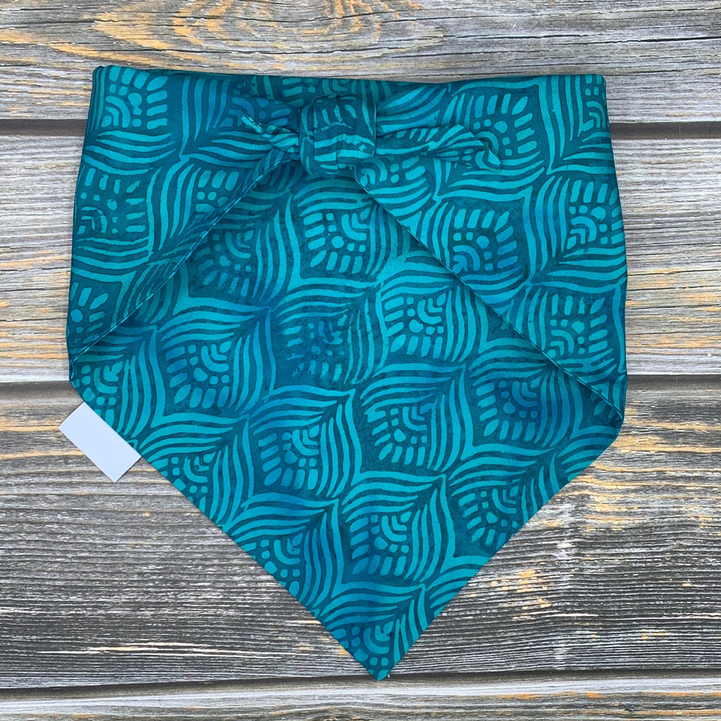 Art Deco Feather Dog Bandana