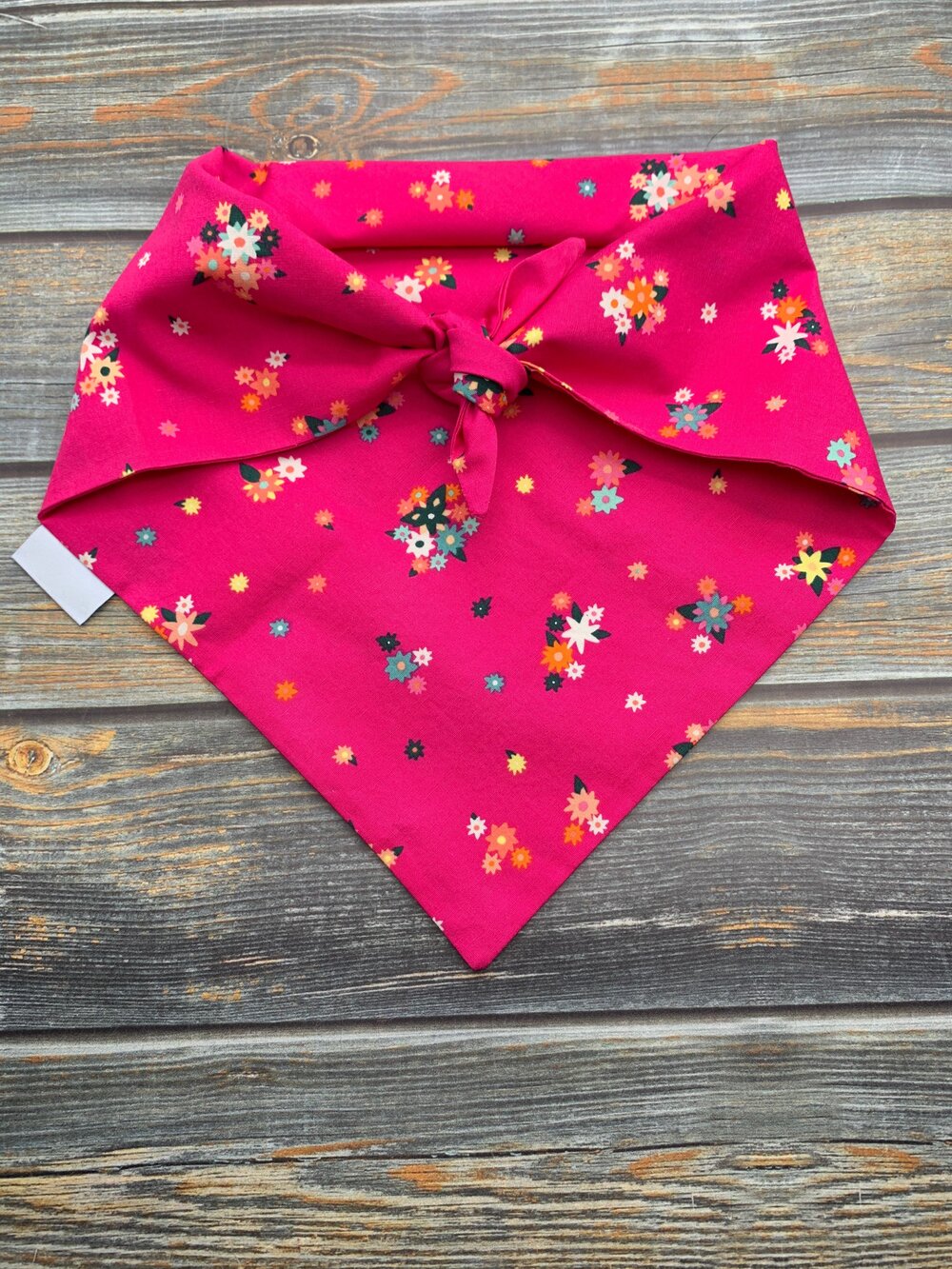 Aster Sprigs Floral Dog Bandana