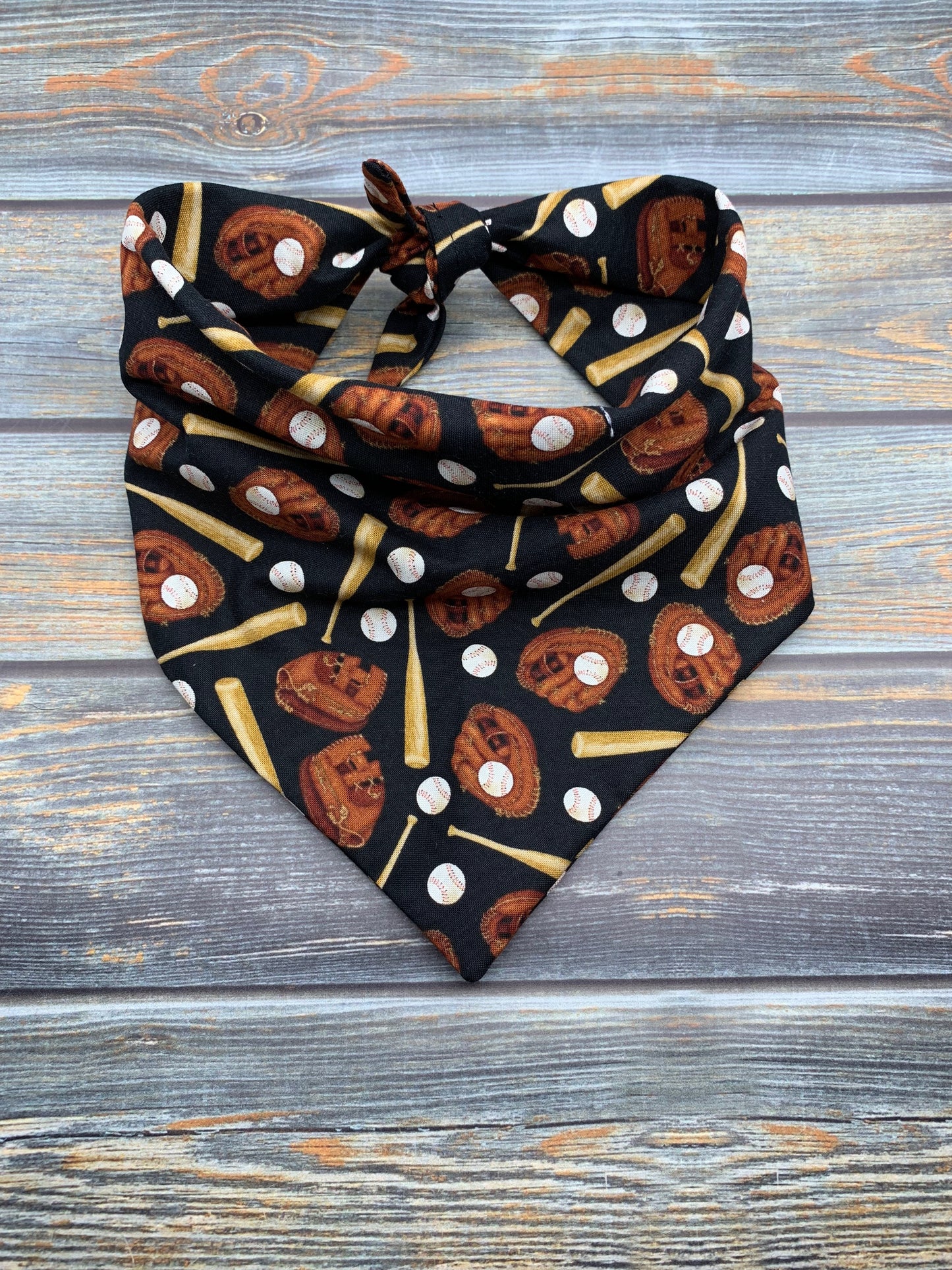 Baseball Gear Dog Bandana