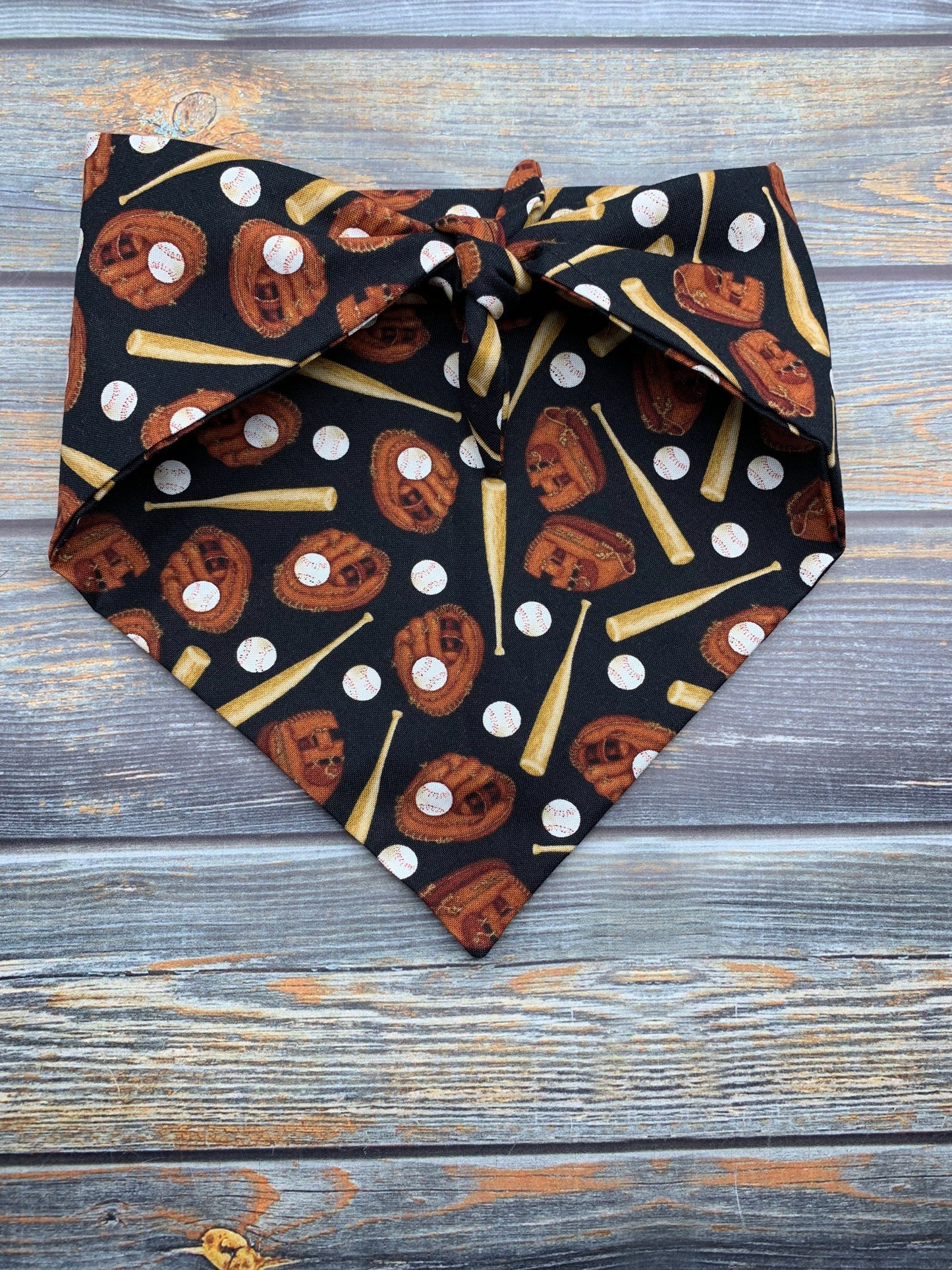 Baseball Gear Dog Bandana