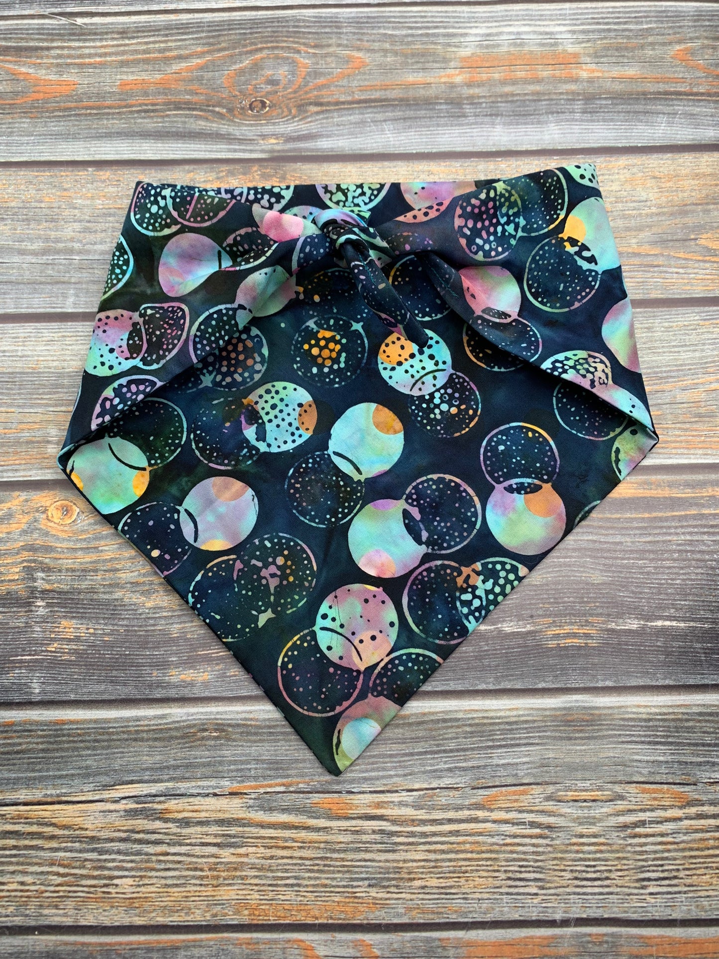 Batik Bubbles Dog Bandana