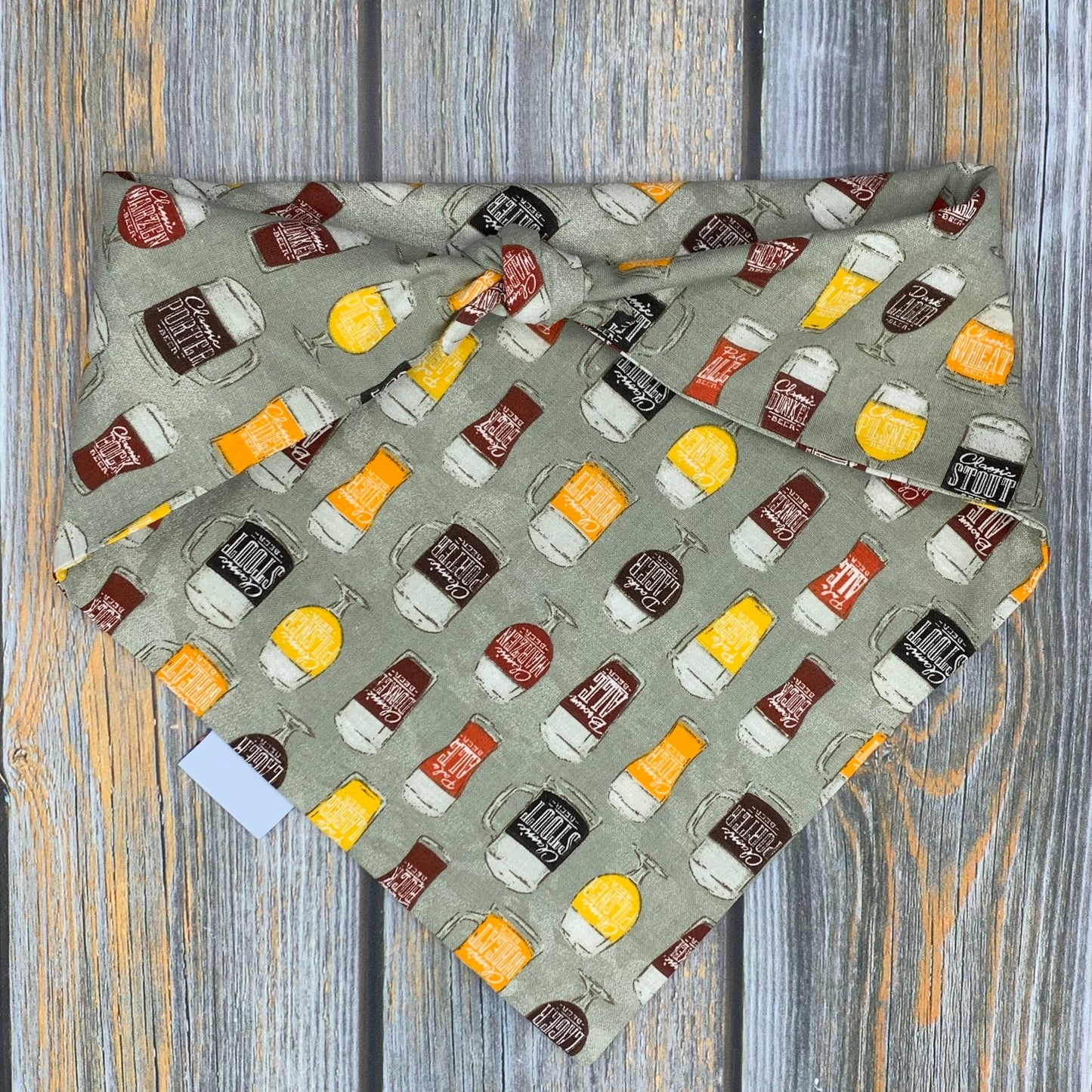 Beer Mugs Dog Bandana