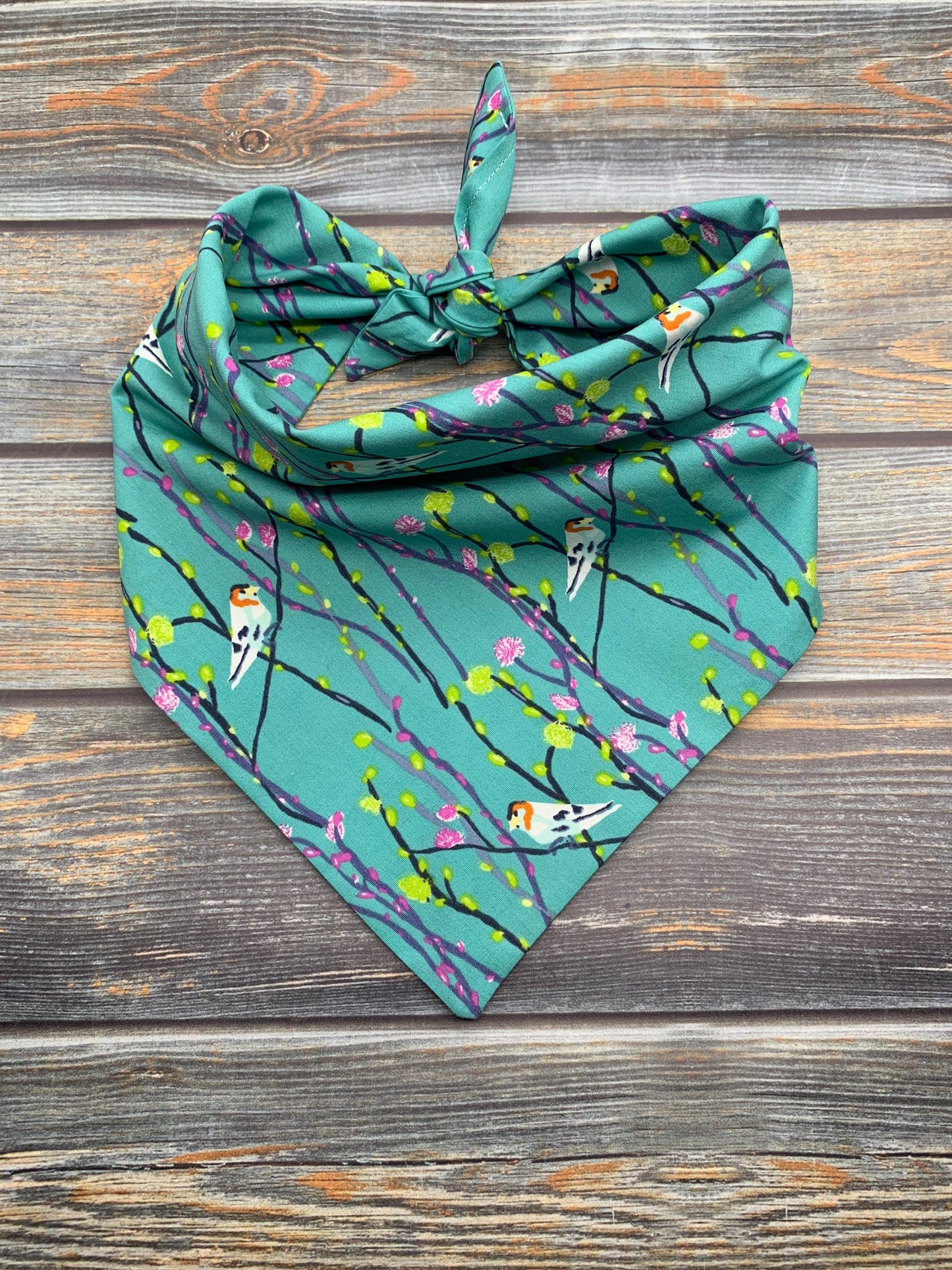 Birds on Branches Dog Bandana