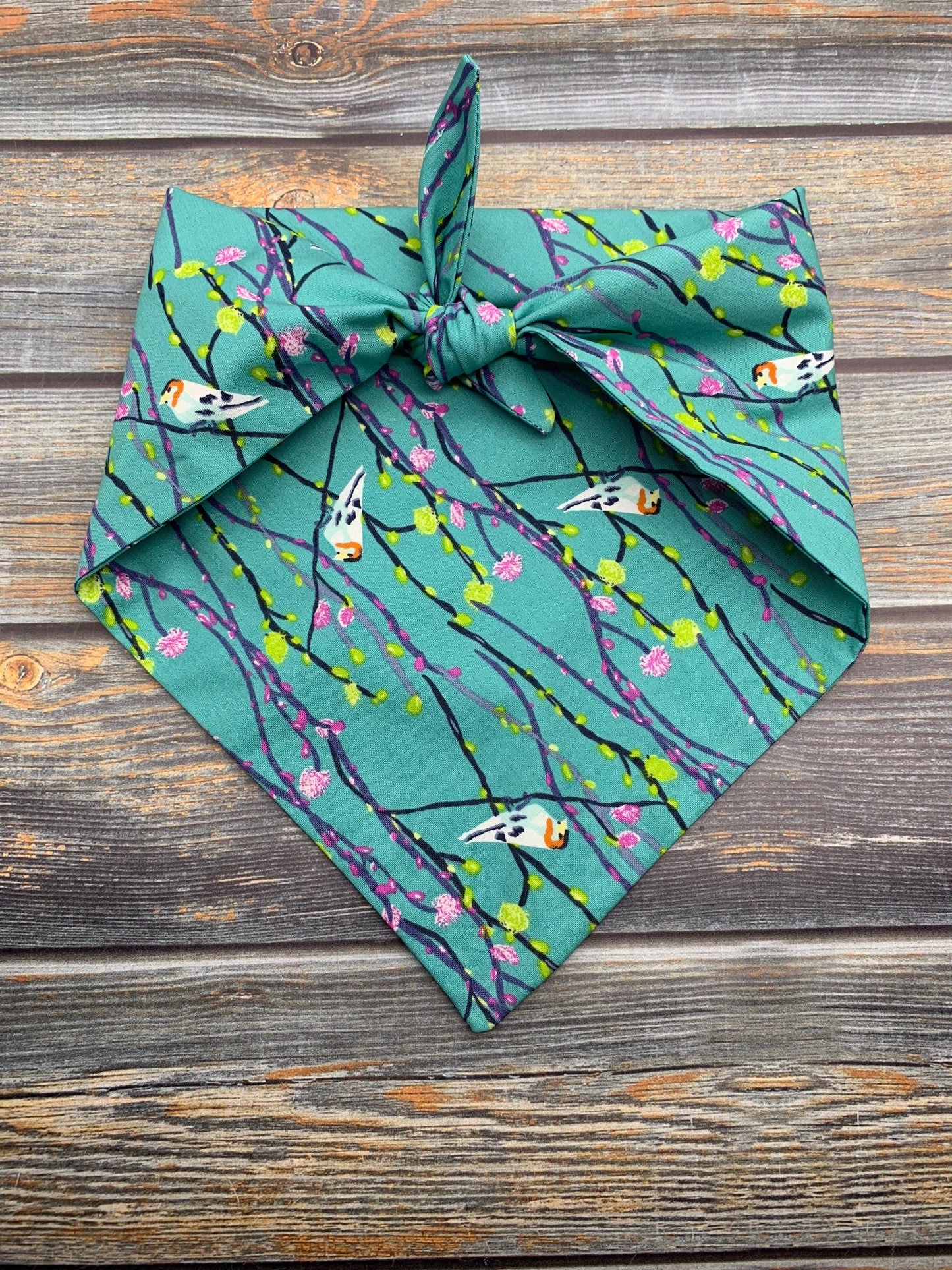 Birds on Branches Dog Bandana