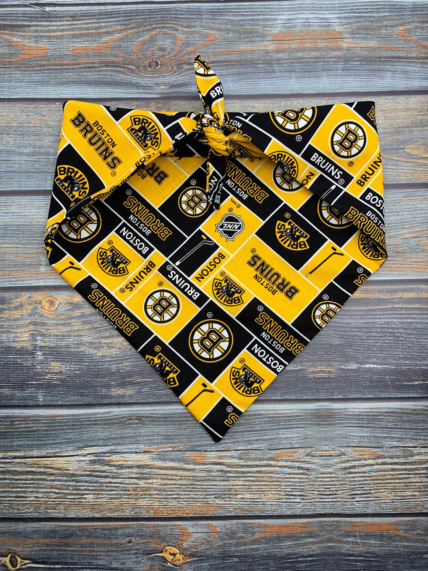 Boston Bruins Dog Bandana