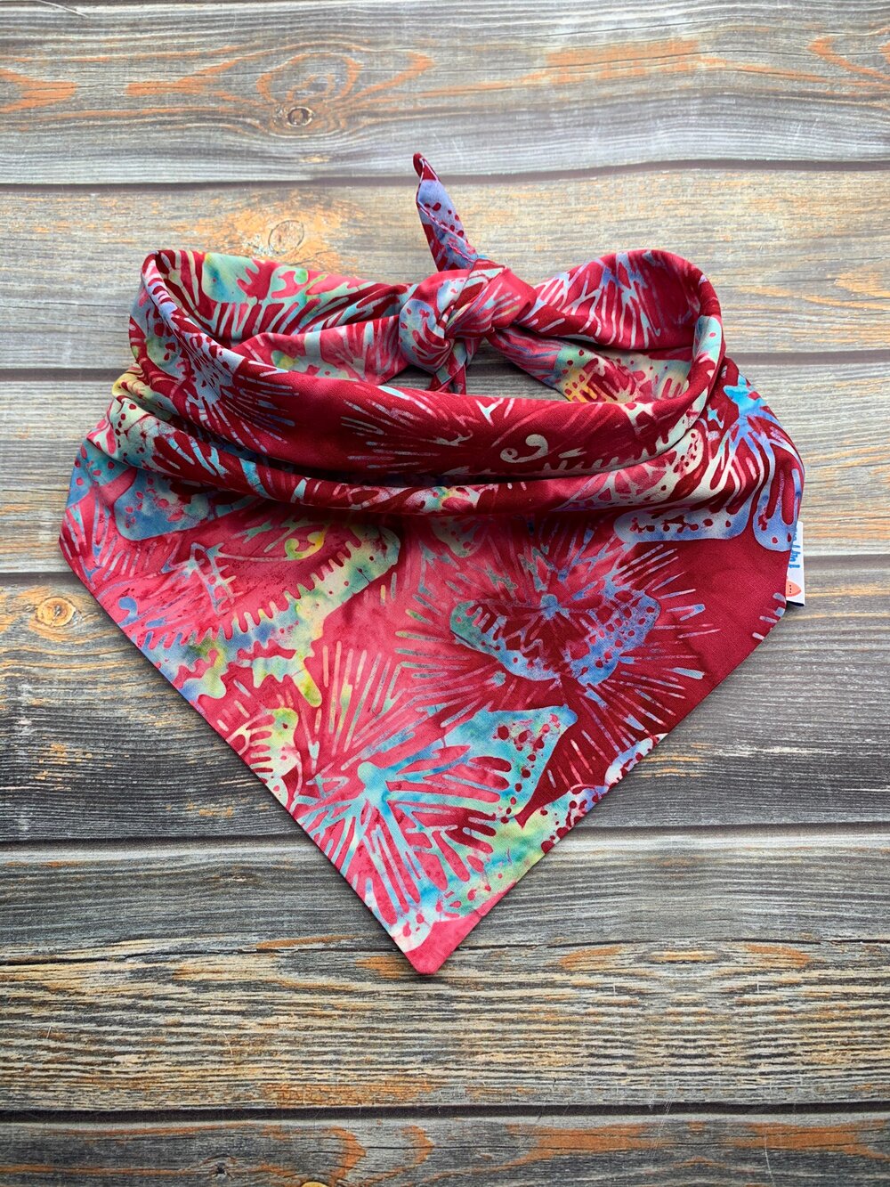Butterfly Batik Dog Bandana