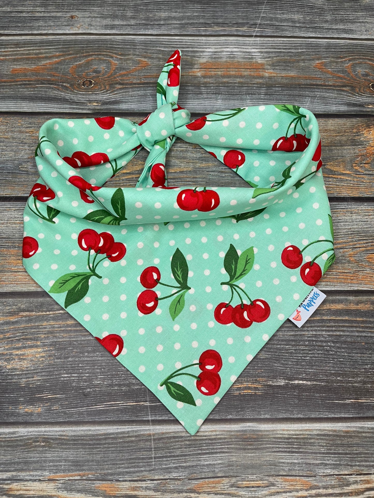 Cherries Dog Bandana