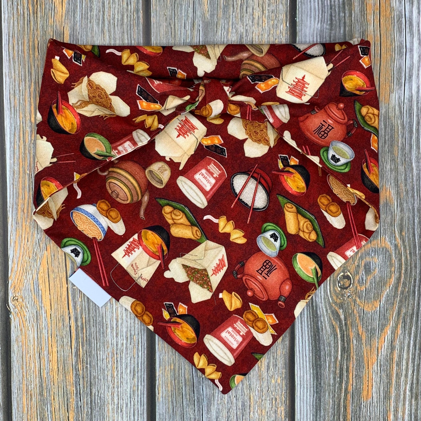 Chinese Food Dog Bandana