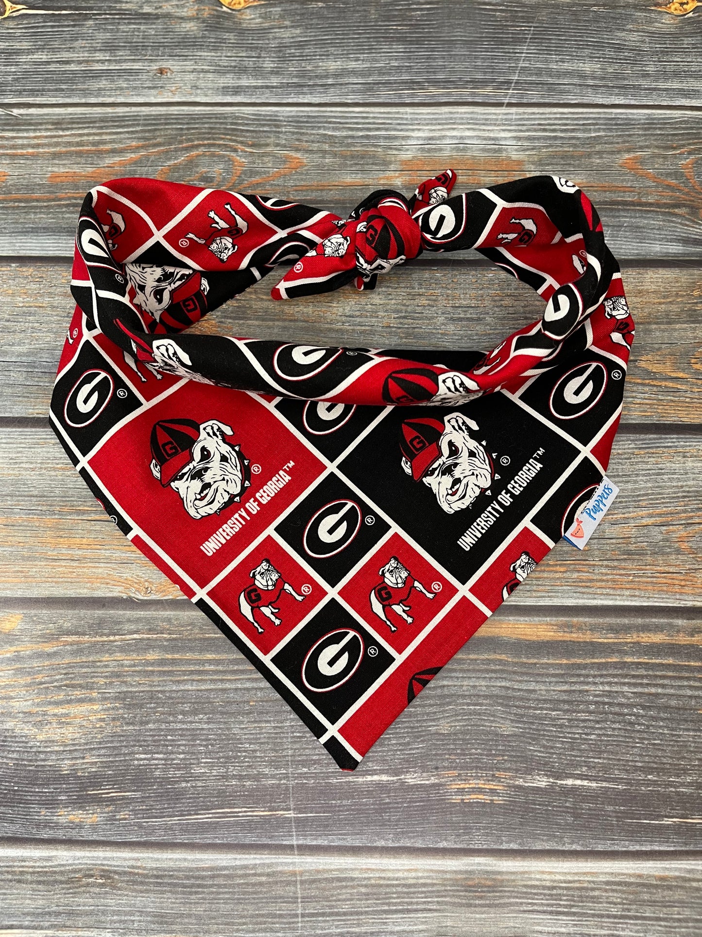 University of Georgia Bulldogs Dog Bandana