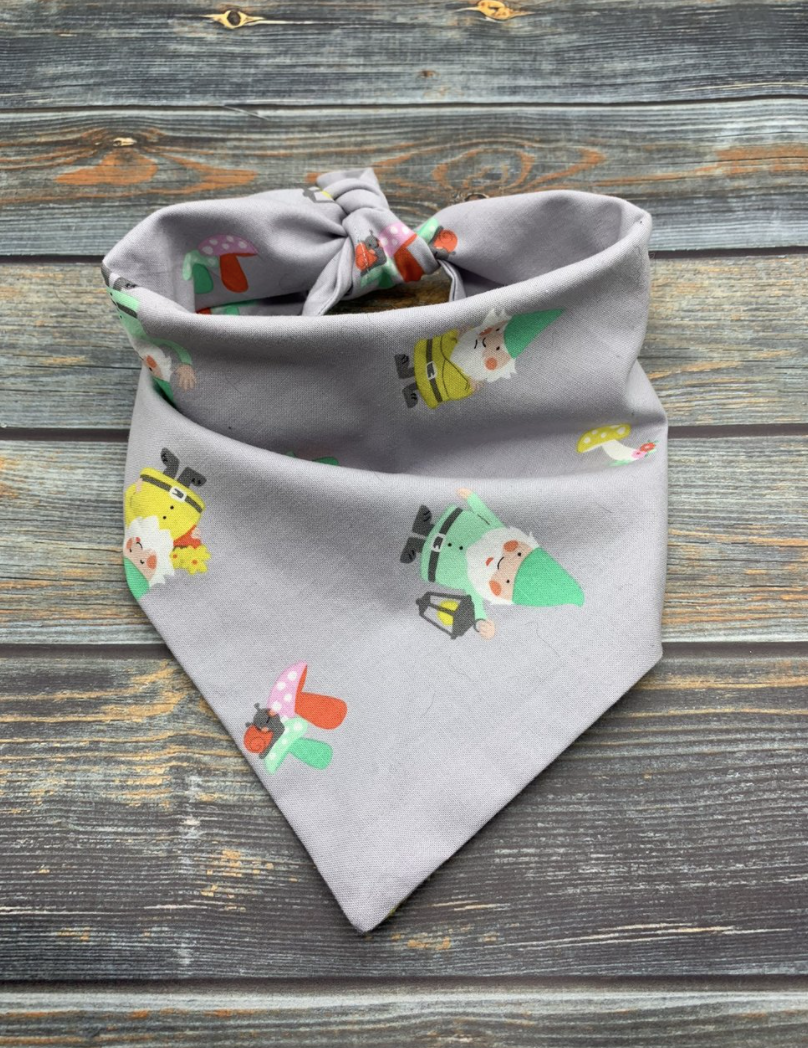 Gnome Friends Dog Bandana