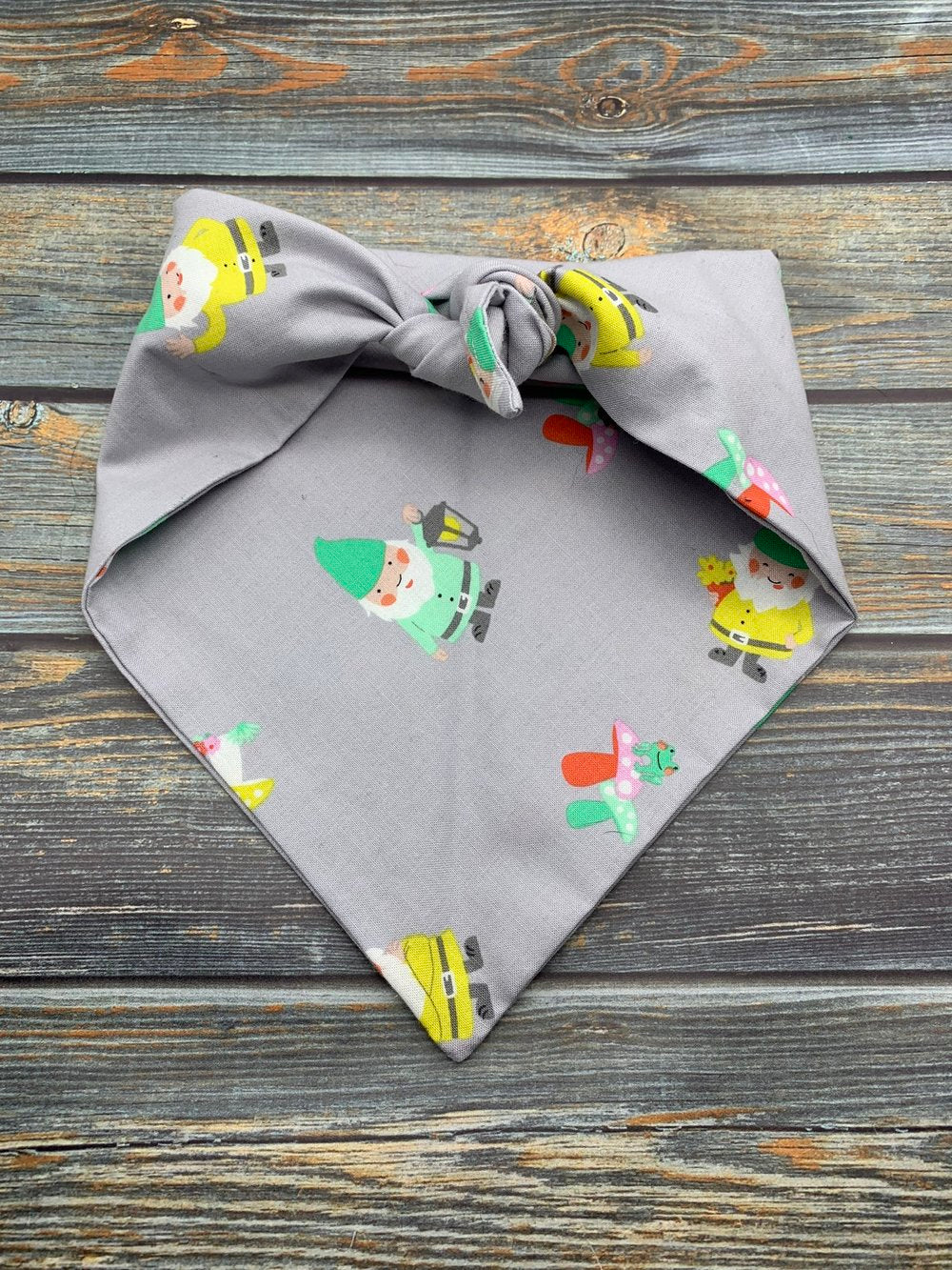 Gnome Friends Dog Bandana