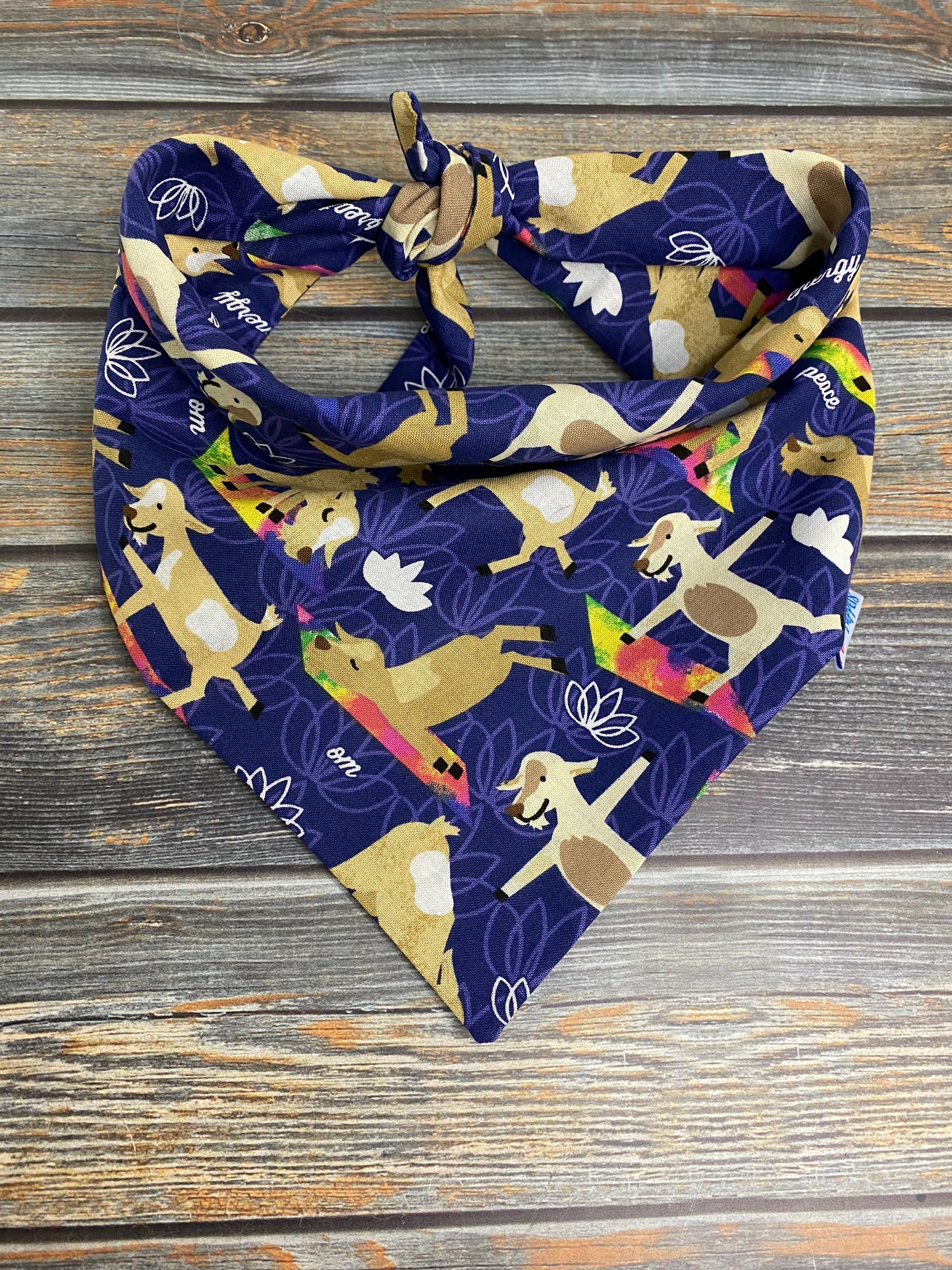 Goat Yoga Dog Bandana