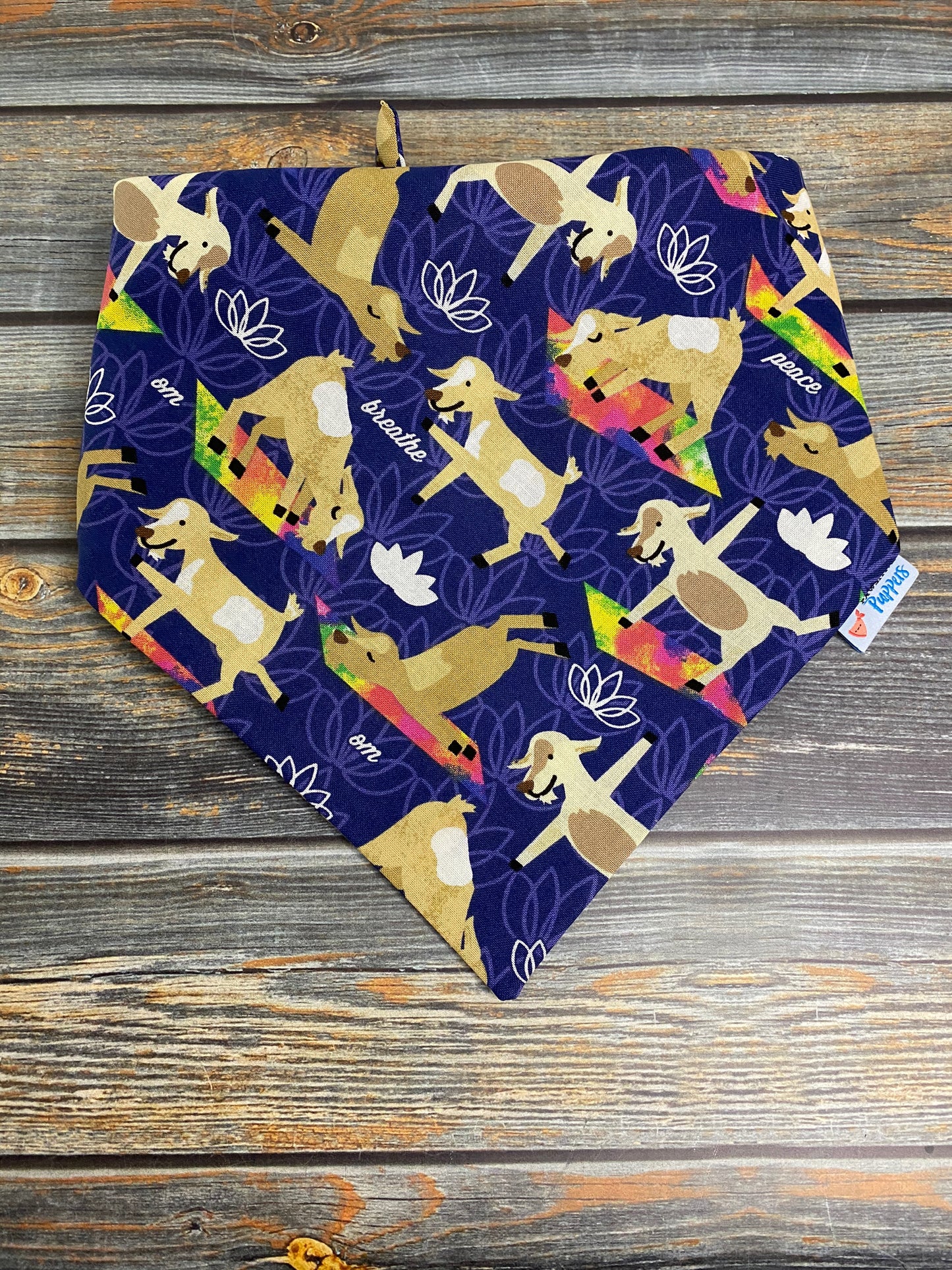 Goat Yoga Dog Bandana