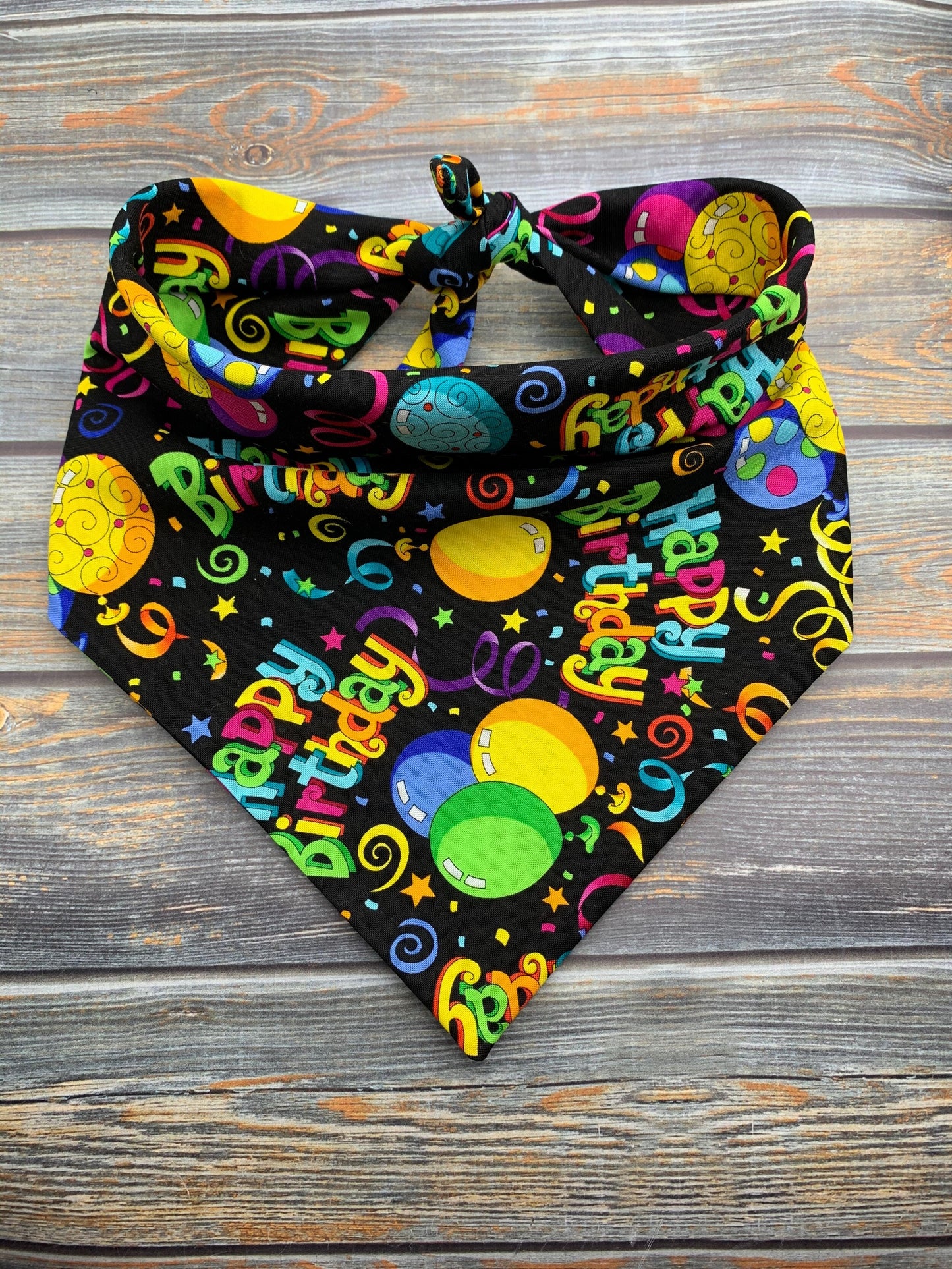 Happy Birthday! Dog Bandana