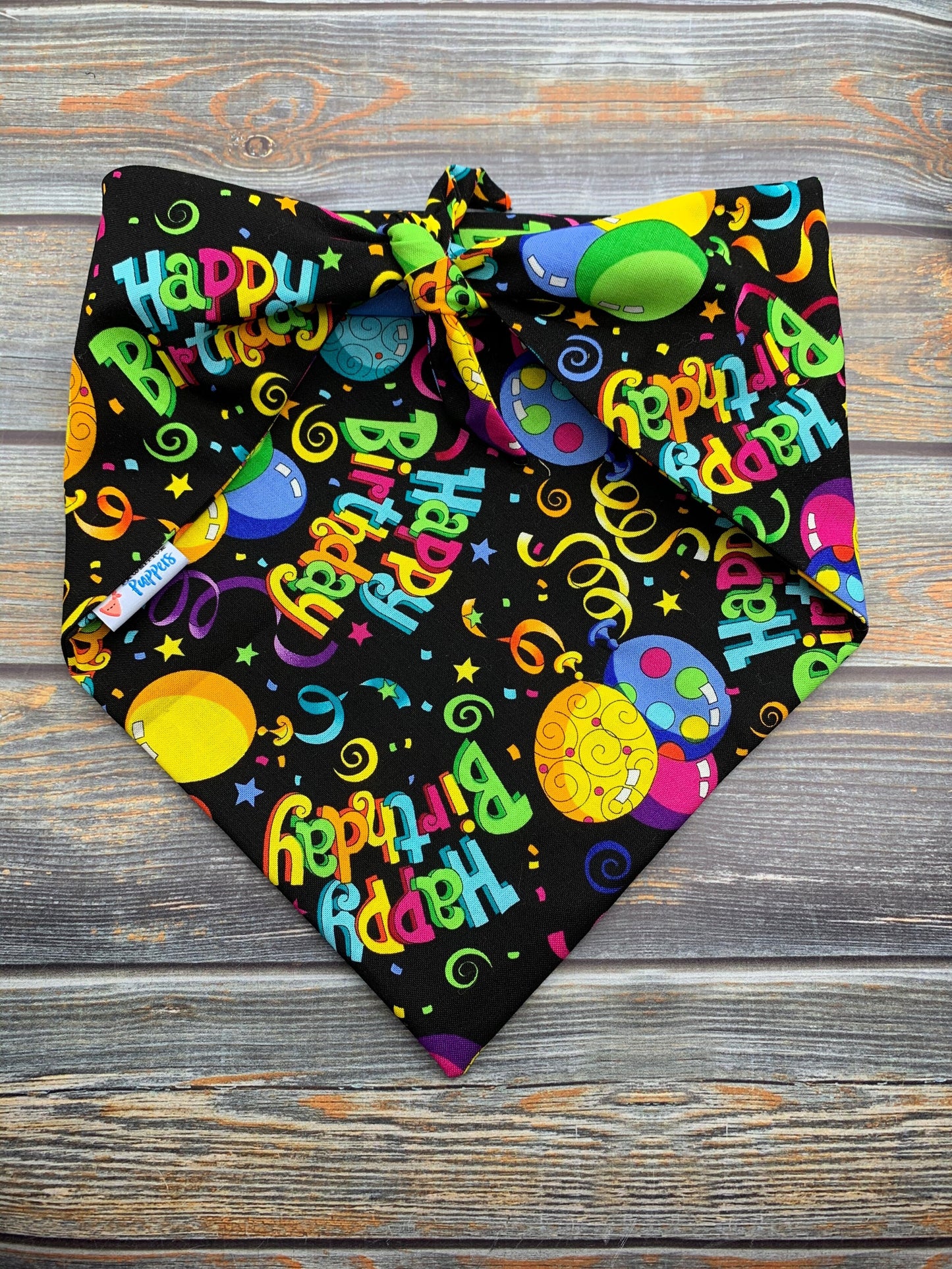 Happy Birthday! Dog Bandana