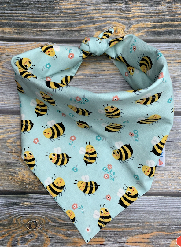 Happy Little Bees Dog Bandana