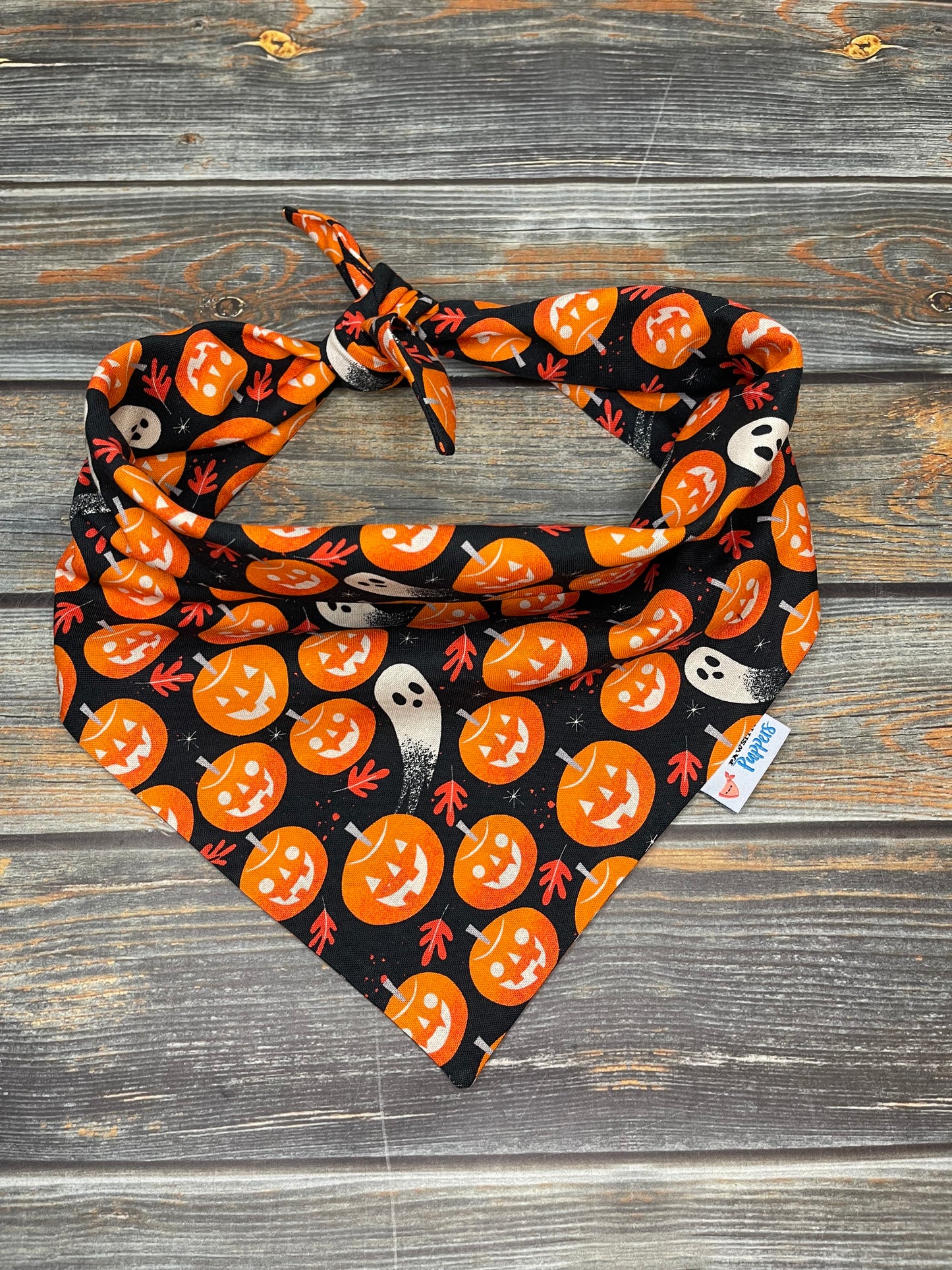 Haunted Pumpkin Patch Dog Bandana