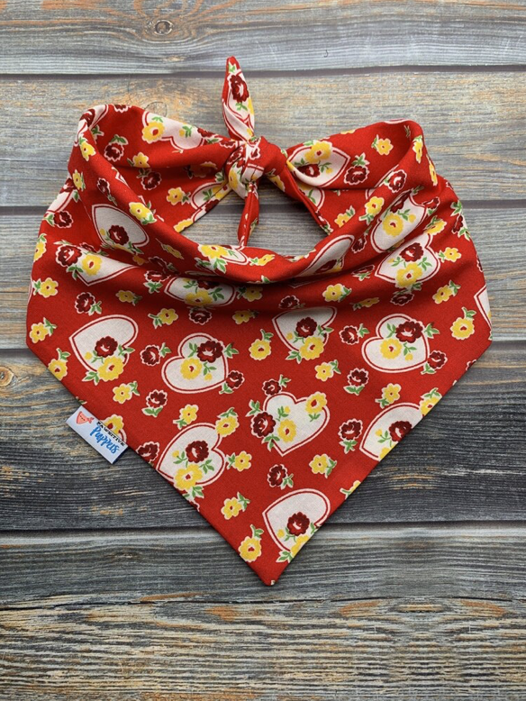 Hopeless Romantic Dog Bandana