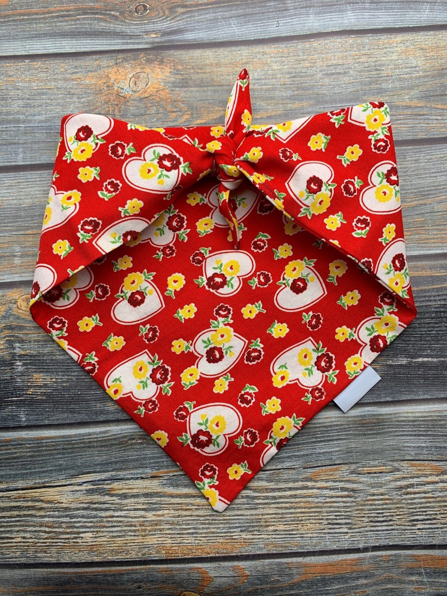 Hopeless Romantic Dog Bandana