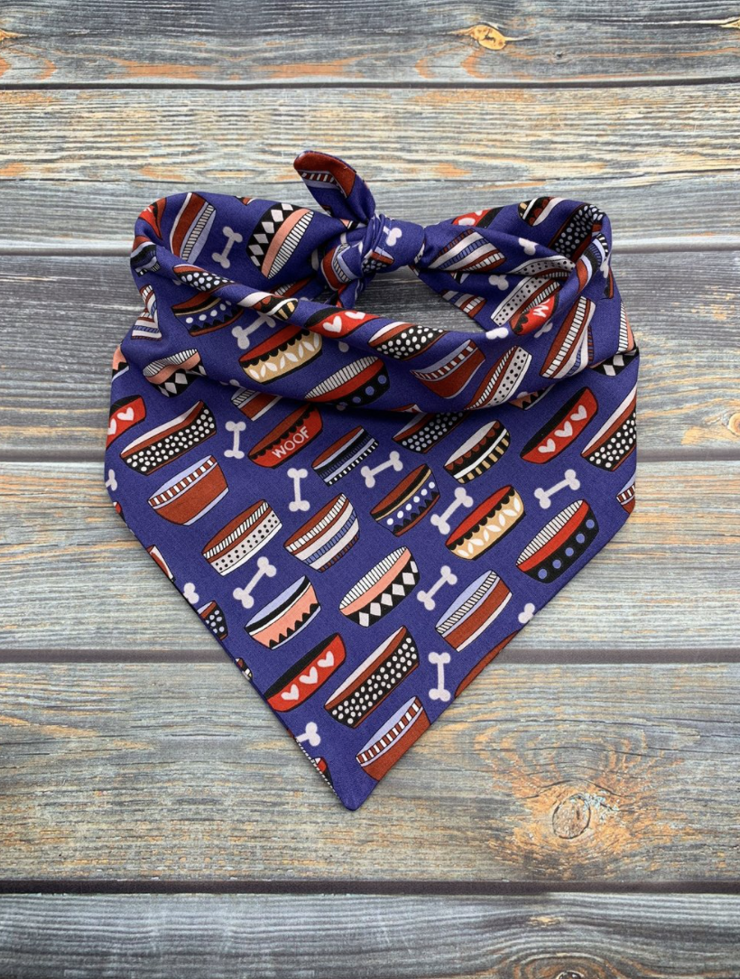 Hungry Pup Dog Bandana