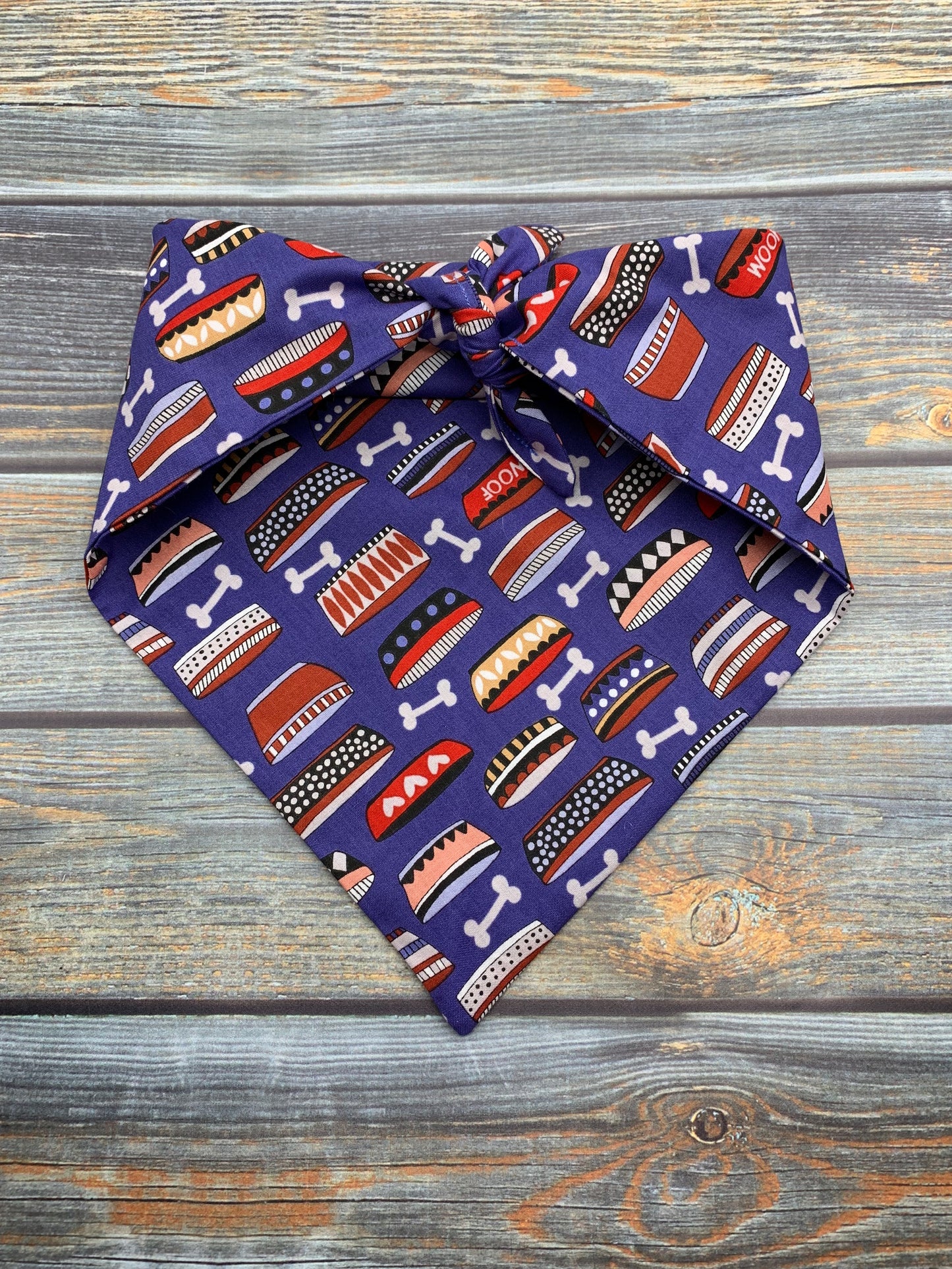 Hungry Pup Dog Bandana