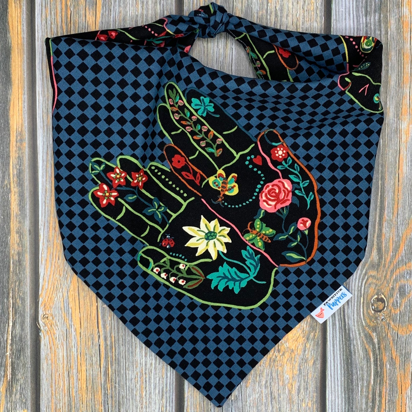 Mystic Folk Art Dog Bandana