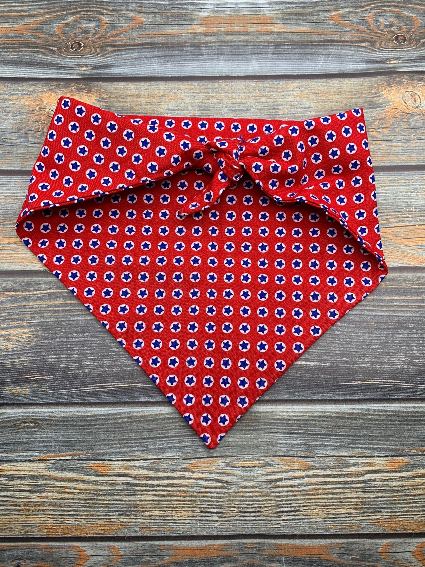 Patriotic Stars Dog Bandana