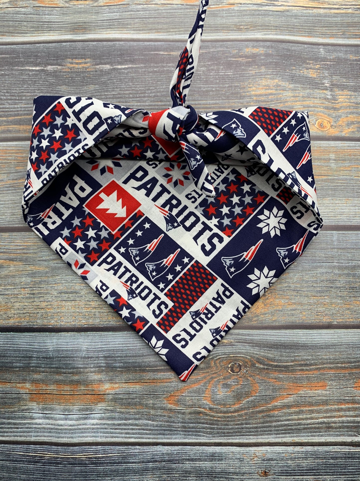 Holiday New England Patriots Dog Bandana