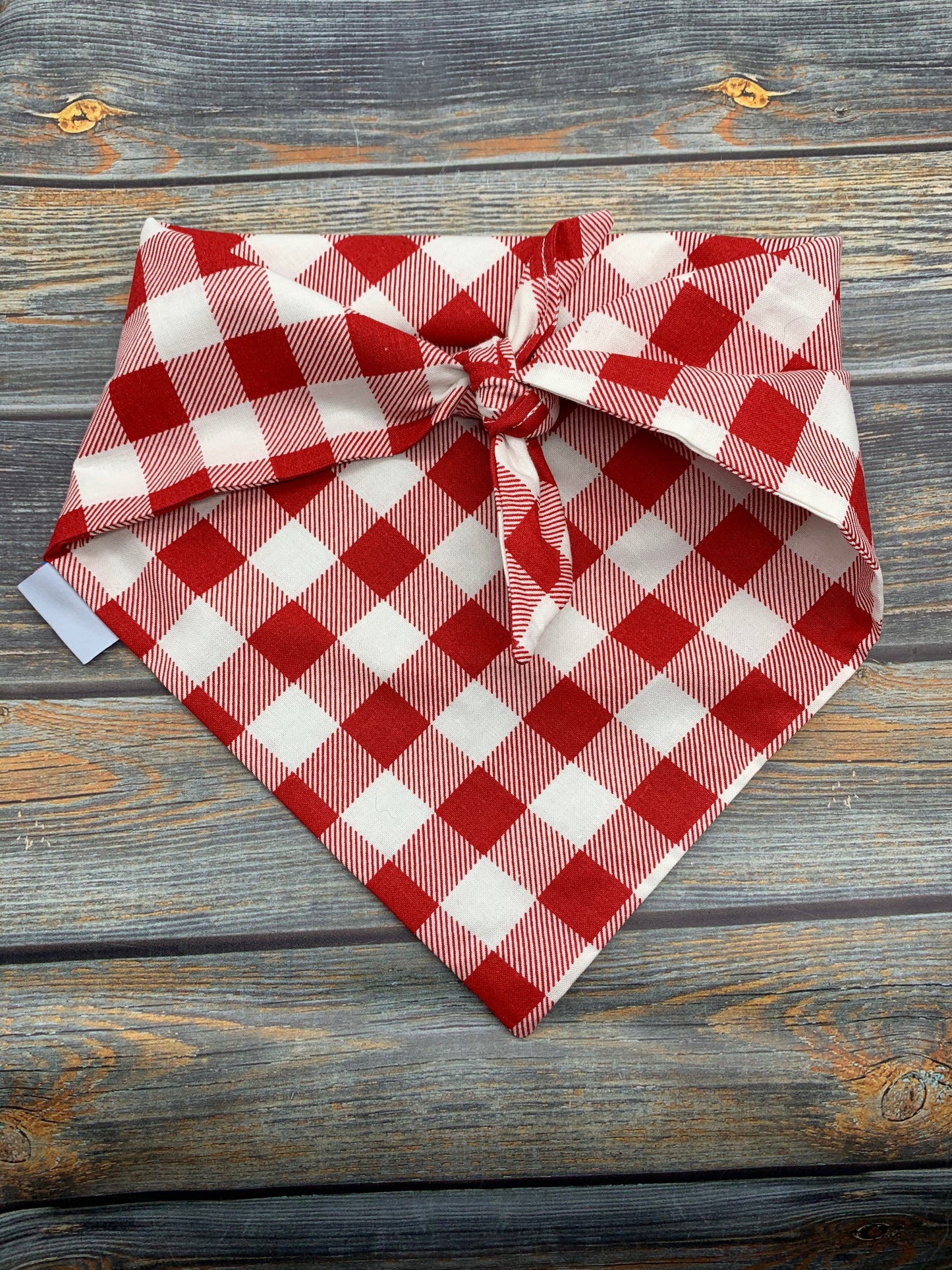Picnic Gingham Dog Bandana