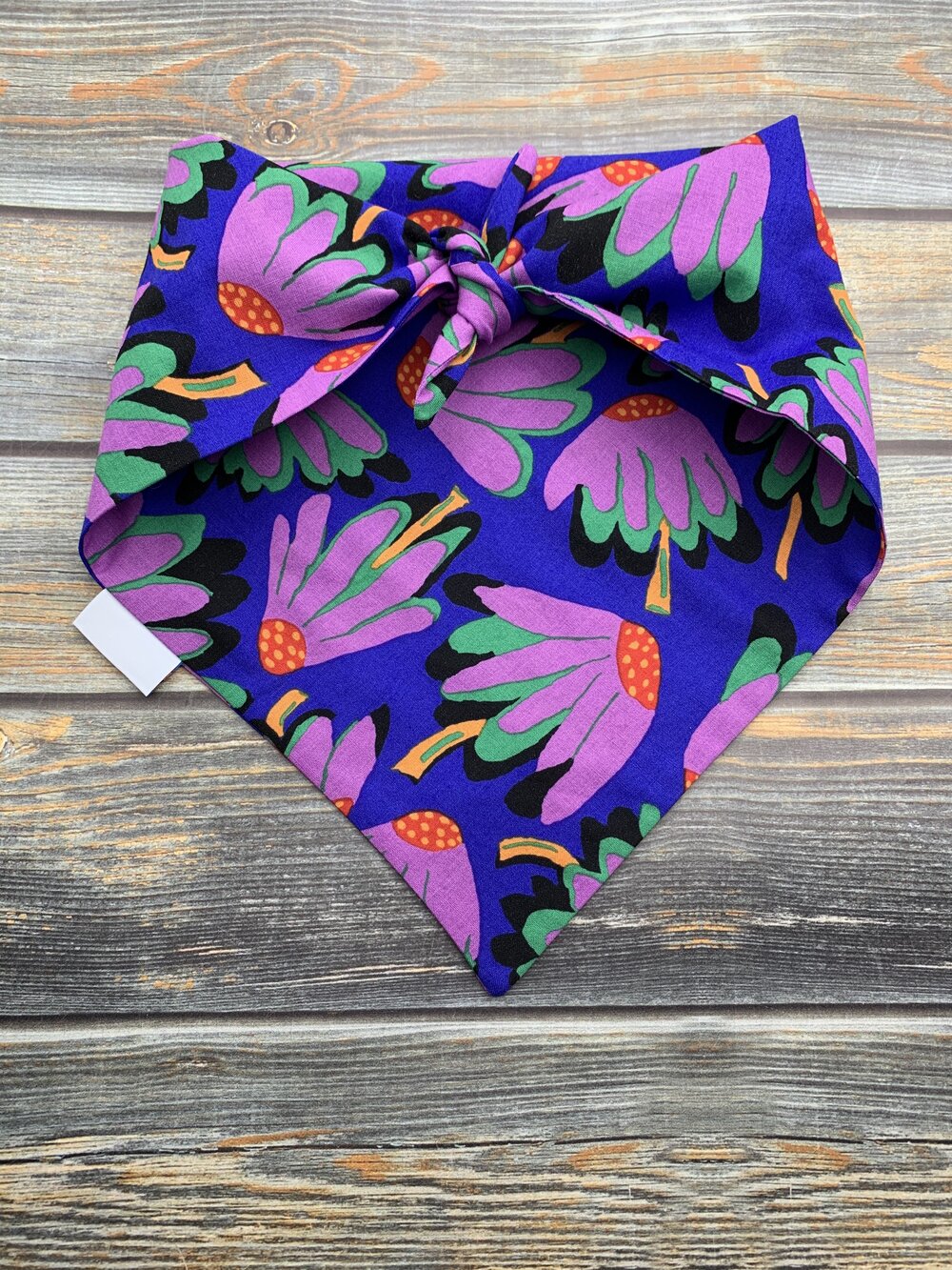 Purple Daisies Dog Bandana
