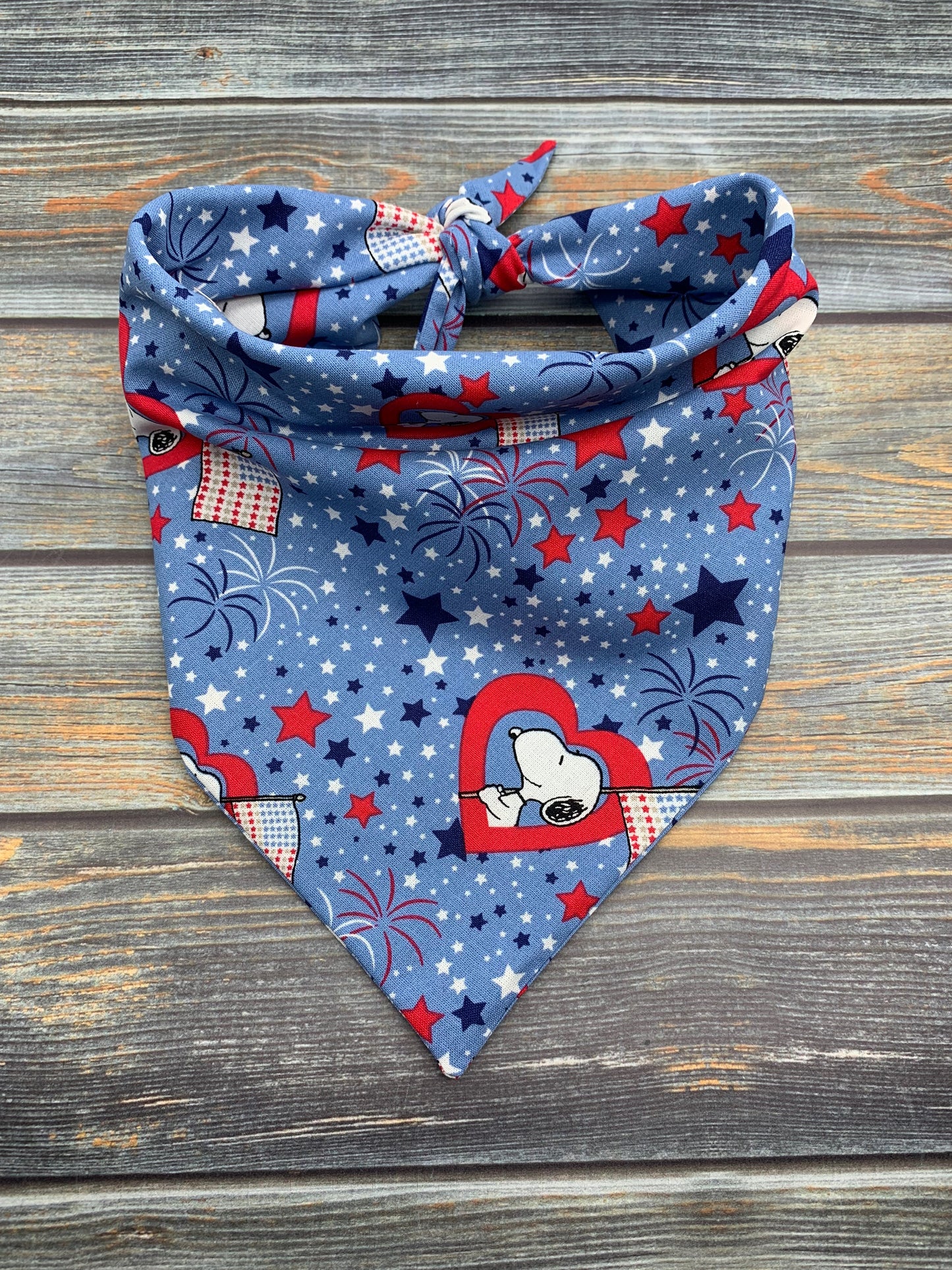 Snoopy Fourth of July Dog Bandana