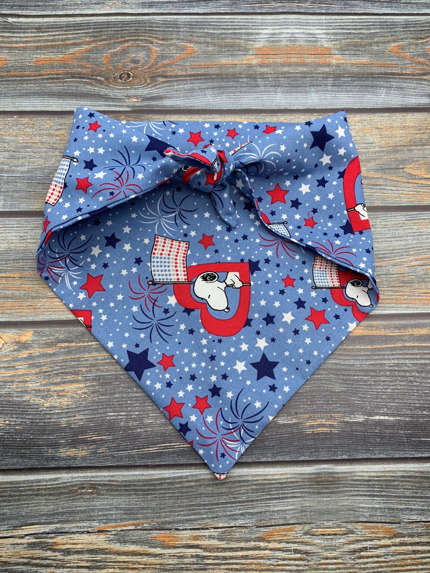 Snoopy Fourth of July Dog Bandana