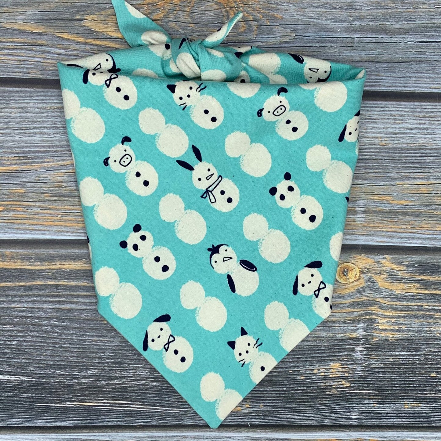 Snow Animals Dog Bandana