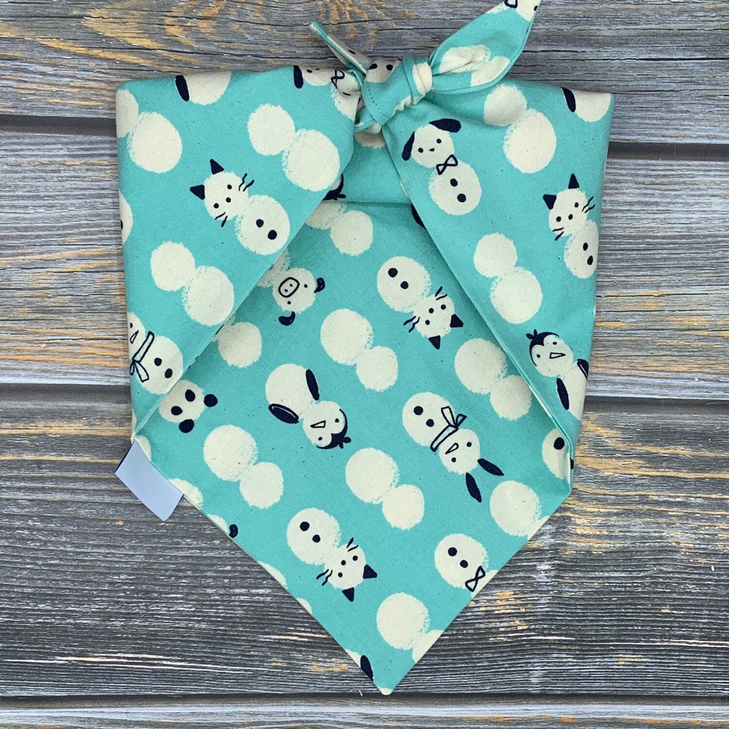Snow Animals Dog Bandana