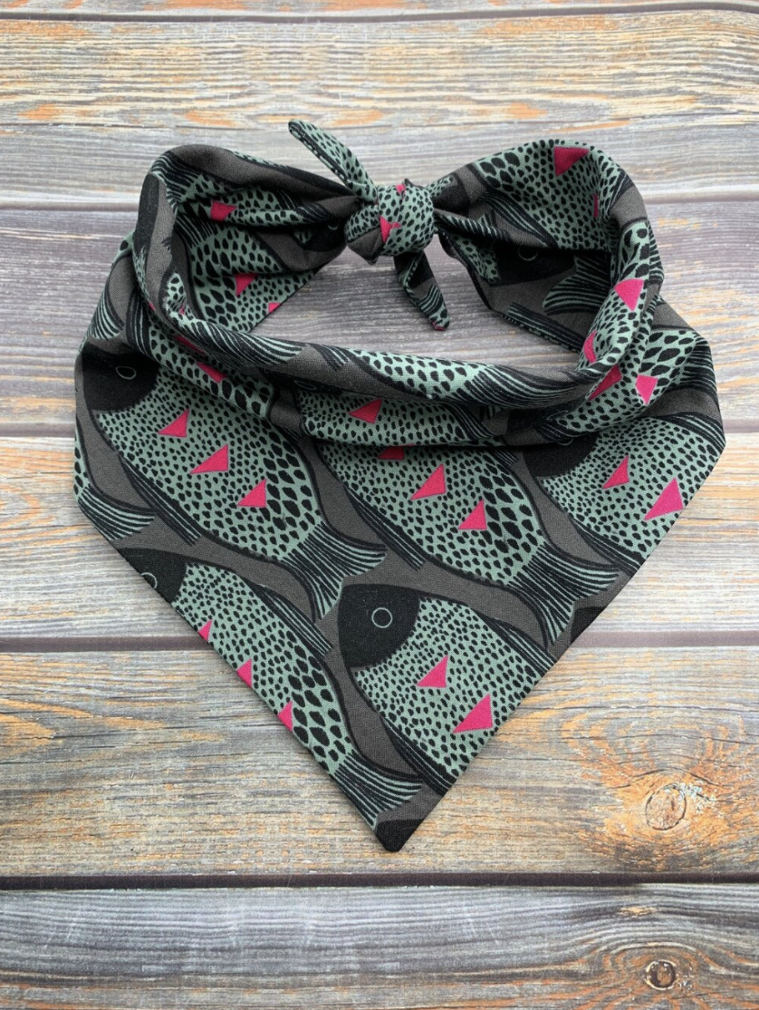 Something Fishy Dog Bandana