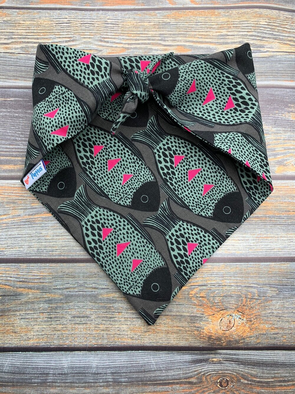 Something Fishy Dog Bandana