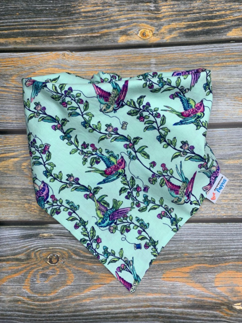 Sparrows and Vines Dog Bandana