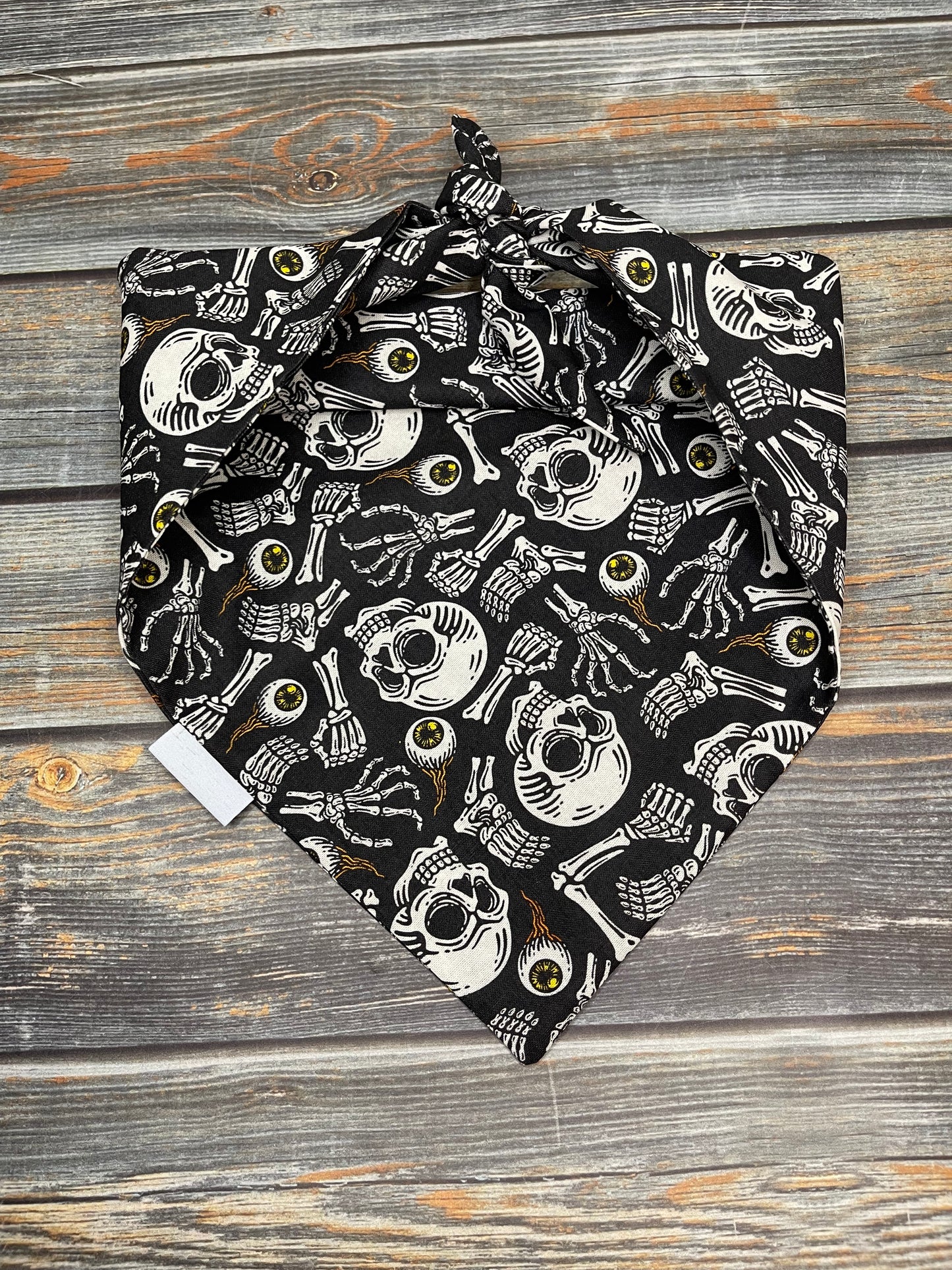 Spooky Scary Skeletons Dog Bandana