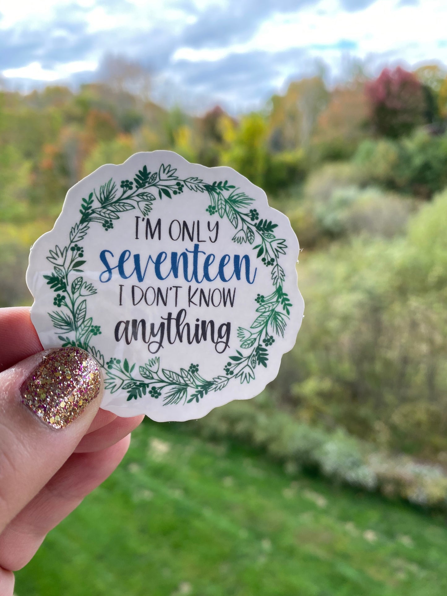Taylor Swift "Betty" Lyric Sticker