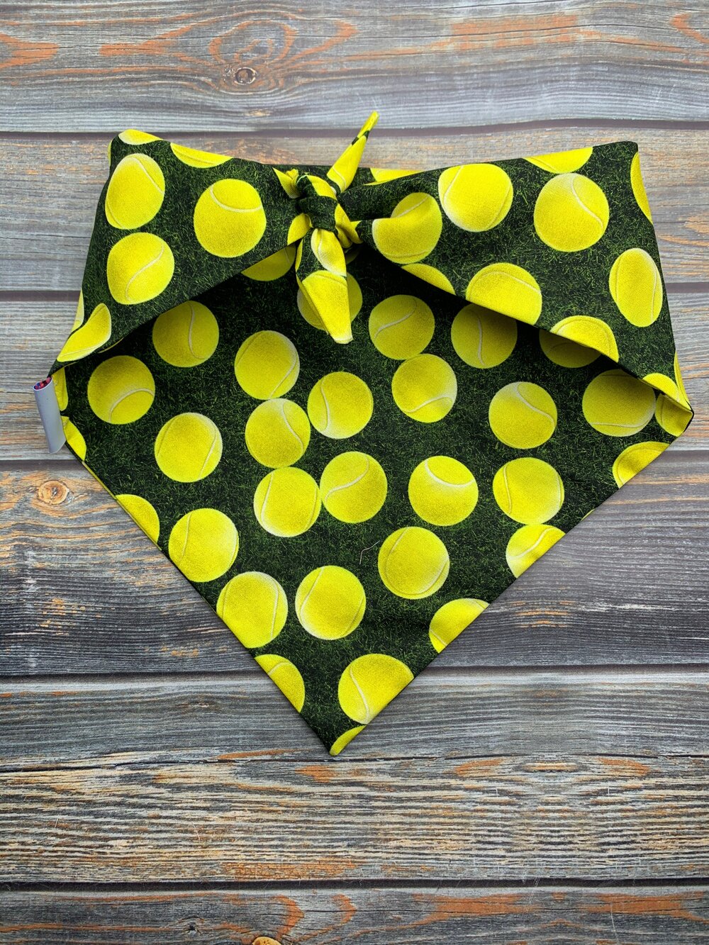 Tennis Ball Obsessed Dog Bandana