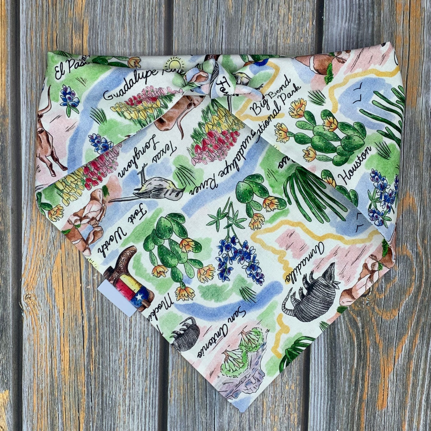 Texas Dog Bandana