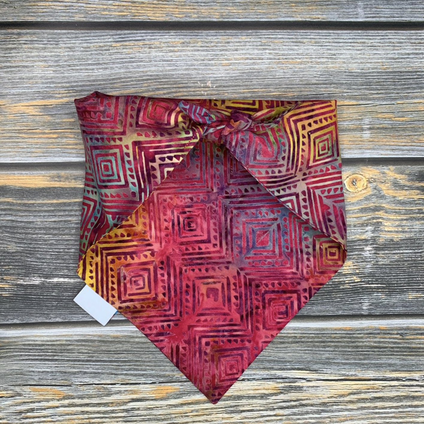 Tribal Batik Dog Bandana