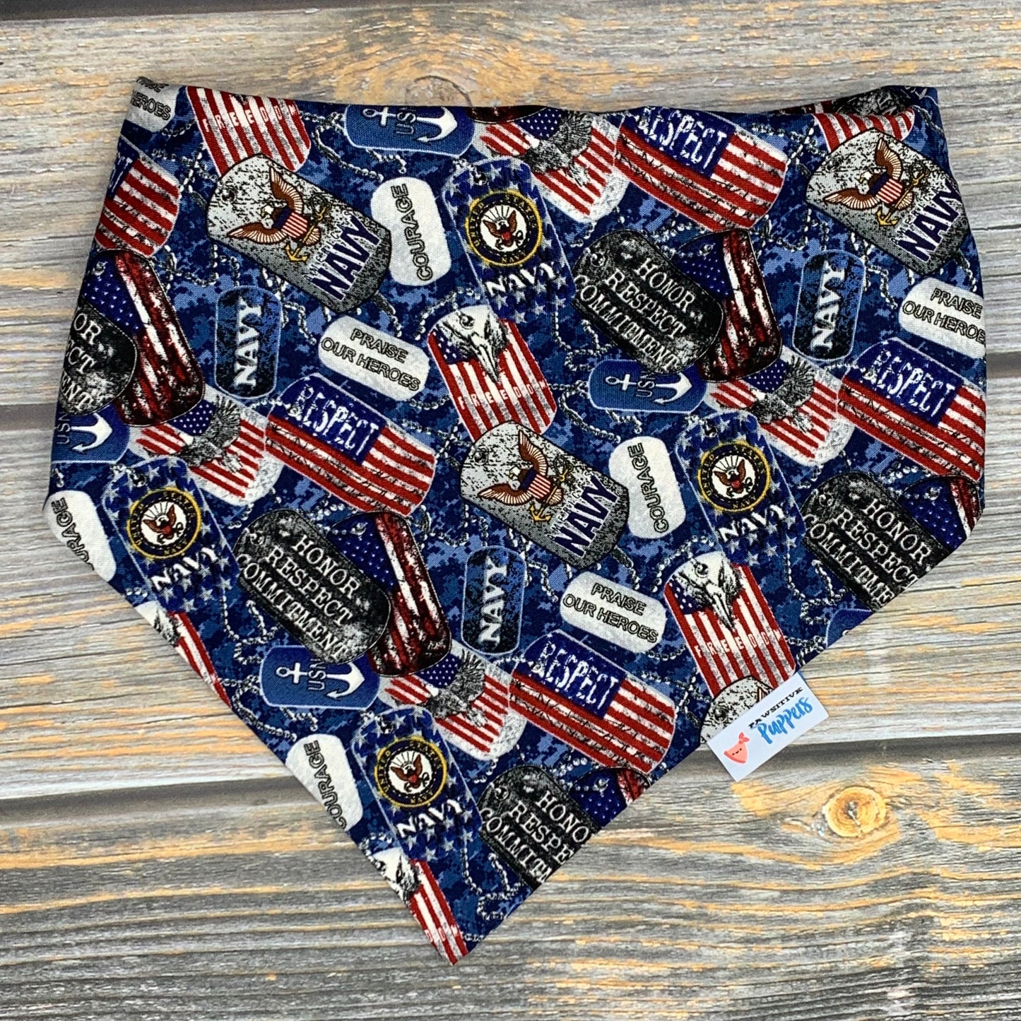 US Navy Dog Bandana