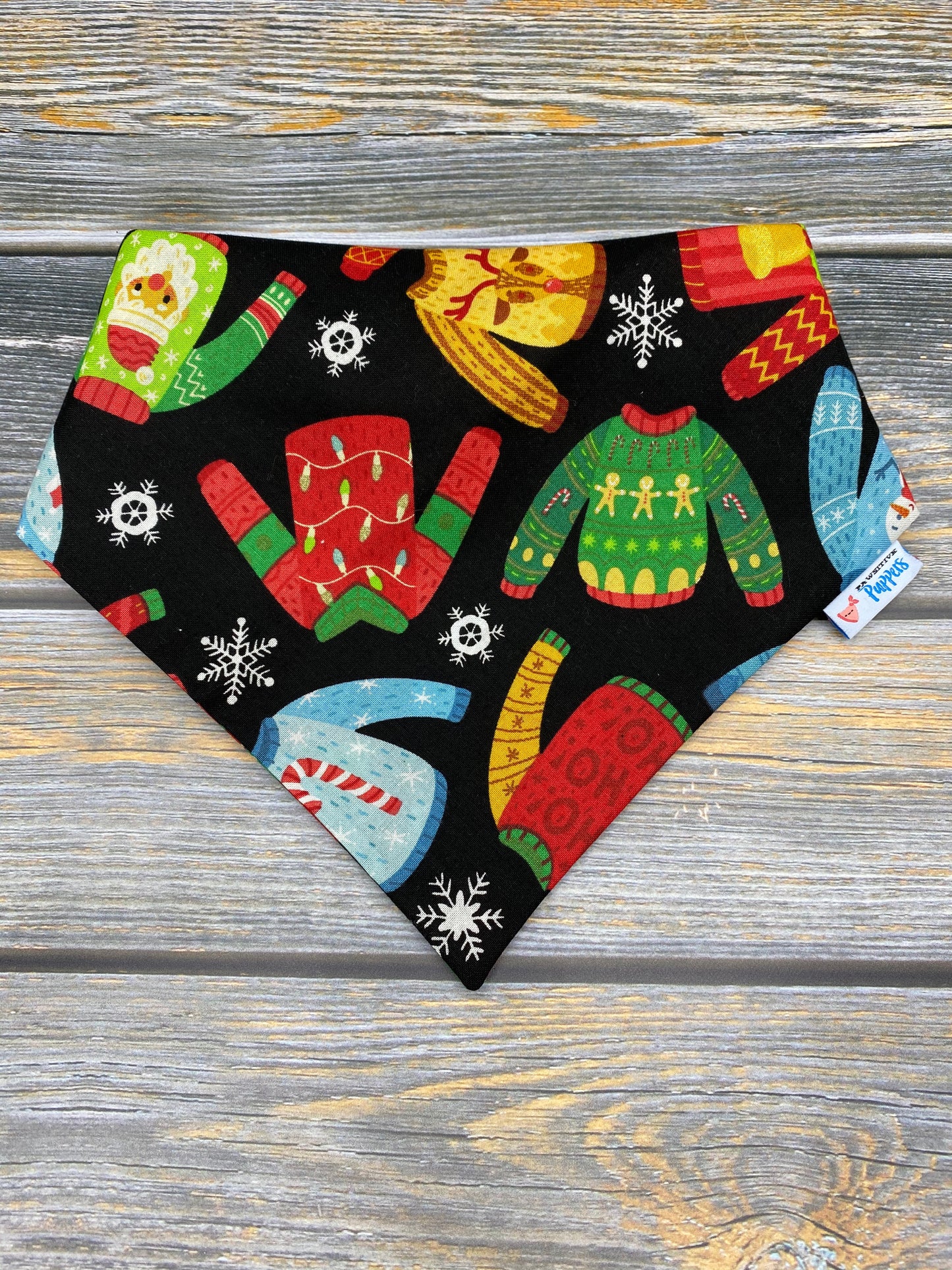 Ugly Sweater Party Dog Bandana