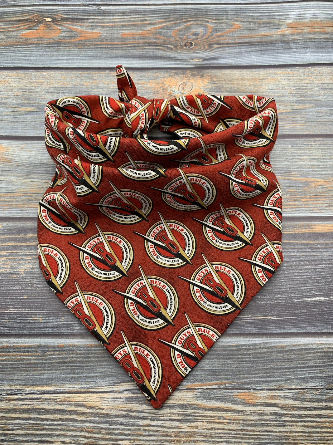 V8 Engine Dog Bandana