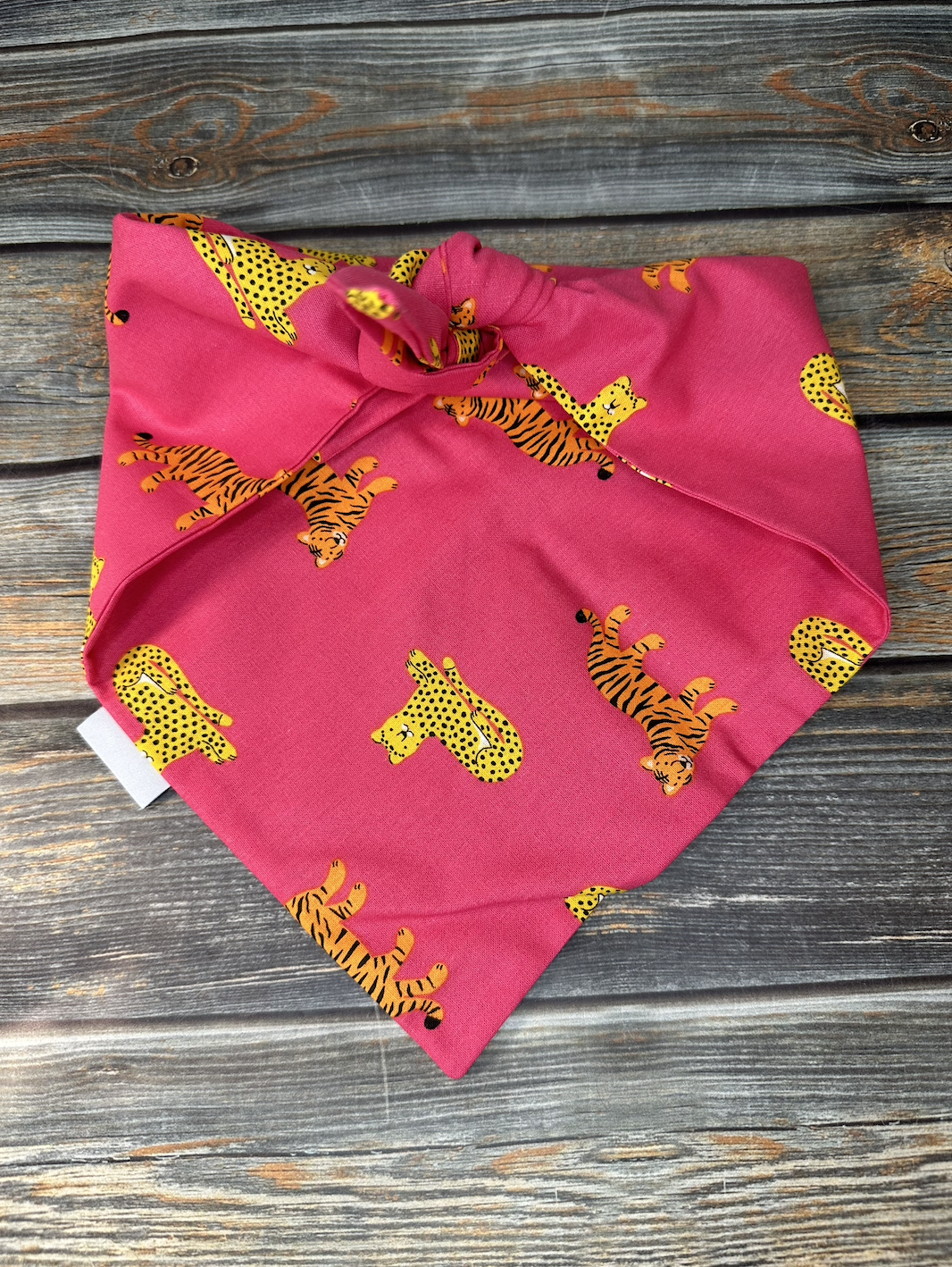 Cheetahs and Tigers Dog Bandana