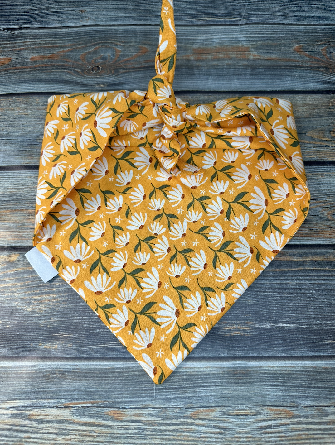 Yellow Coneflowers Dog Bandana