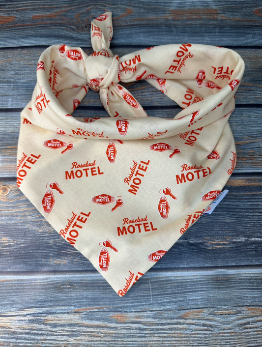 Schitt's Creek Rosebud Motel Dog Bandana