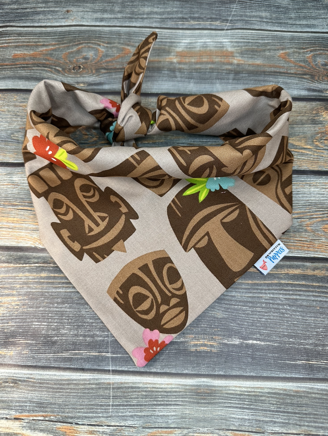 Tiki Dog Bandana