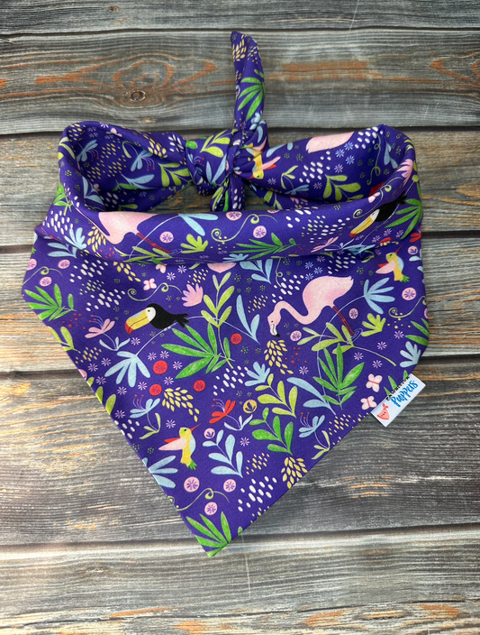 Tropical Paradise Dog Bandana